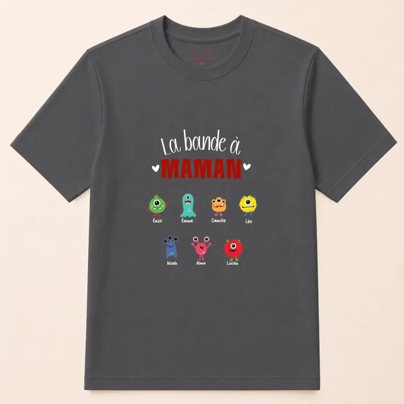 Sweat à capuche personnalisé jeune maman - La bande à maman
