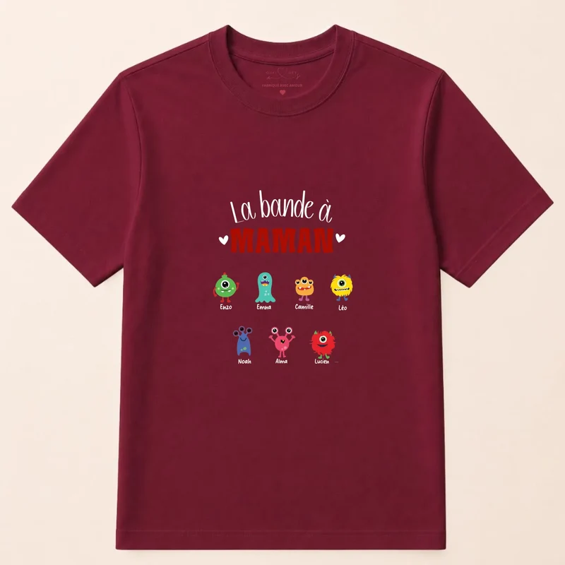 Sweat à capuche personnalisé jeune maman - La bande à maman