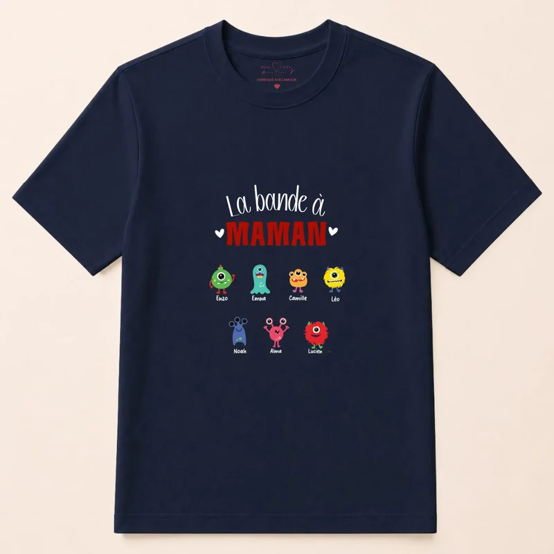 Sweat à capuche personnalisé jeune maman - La bande à maman