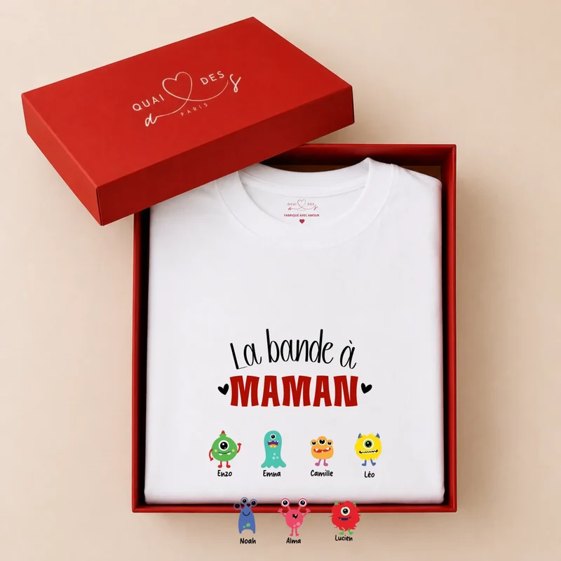 Sweat à capuche personnalisé jeune maman - La bande à maman