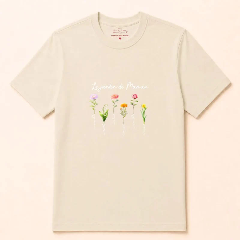 Sweat à capuche personnalisé fête des mères - Le jardin de maman