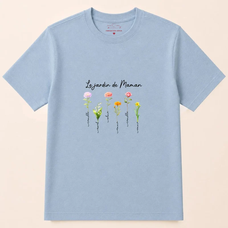 Sweat à capuche personnalisé fête des mères - Le jardin de maman