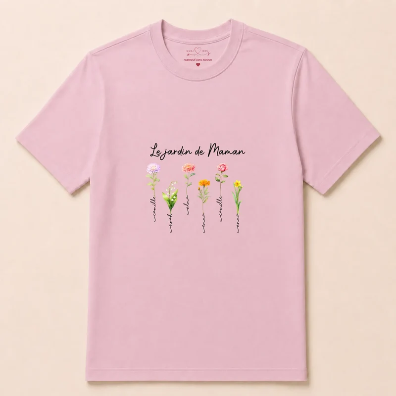 Sweat à capuche personnalisé fête des mères - Le jardin de maman