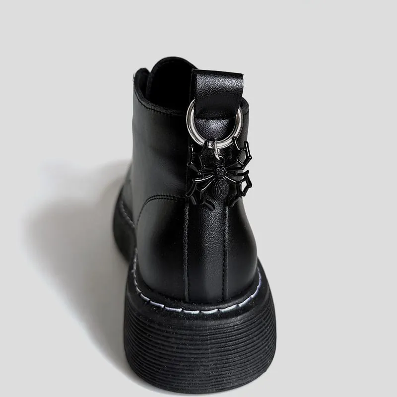 Unisex Punk Spinnen-Schuhanhänger Schuhaccessoires
