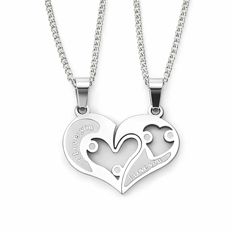 Couple Necklace Stainless Steel