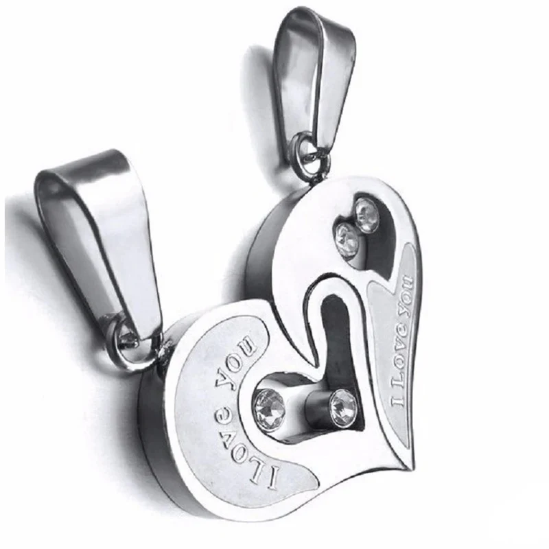 Couple Necklace Stainless Steel