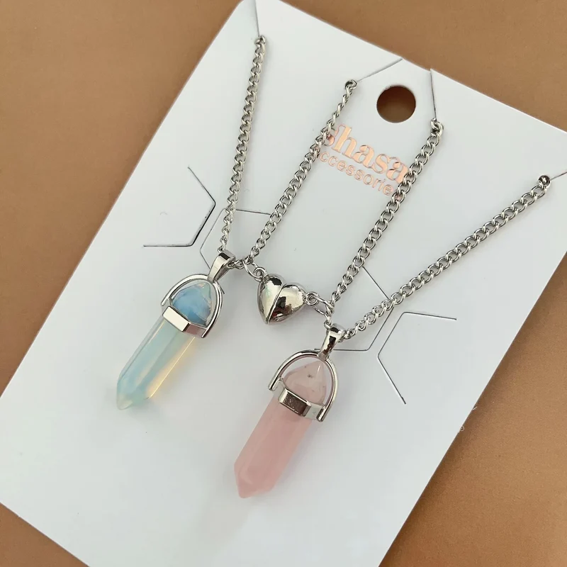Beste Freunde Kette Silber