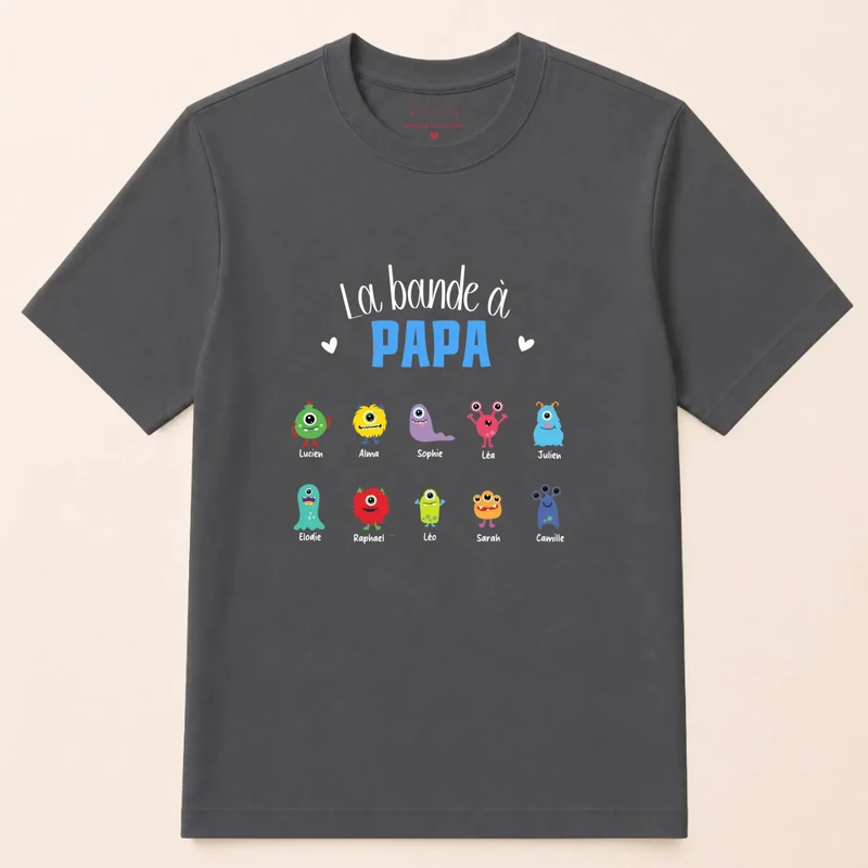 Sweat à capuche personnalisé papa - La bande à papa