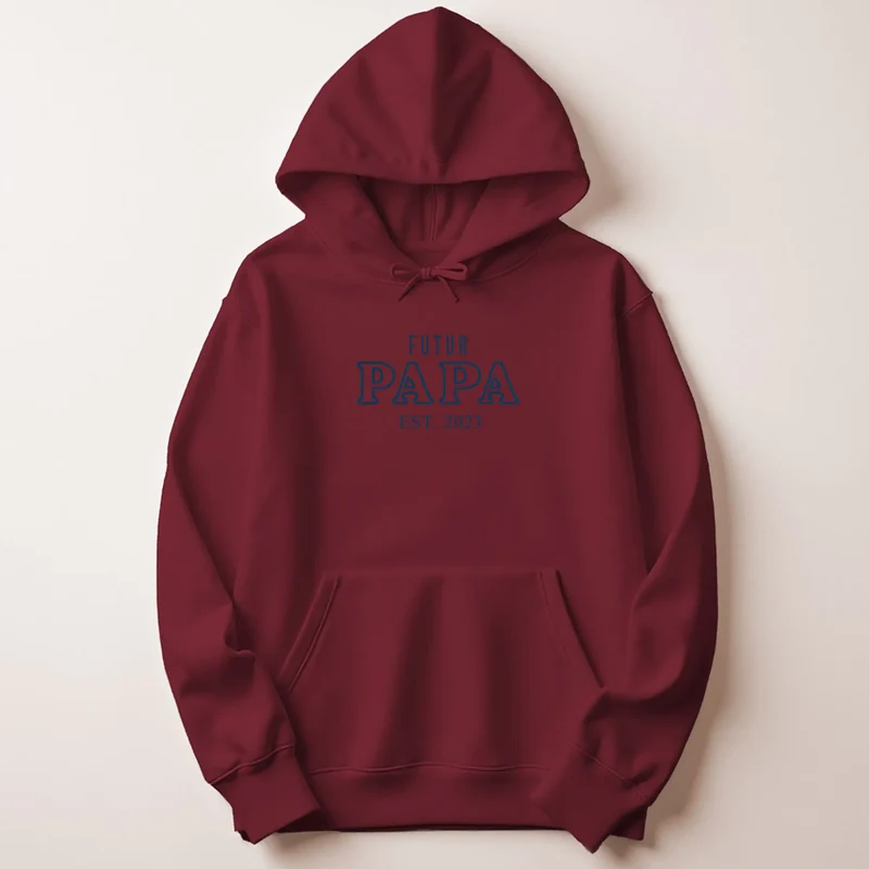 Pull personnalisé papa - Annonce de grossesse
