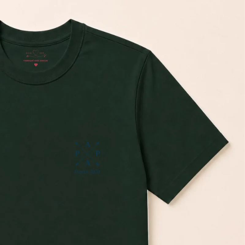 Sweat à capuche personnalisé papa - Nouveau papa depuis