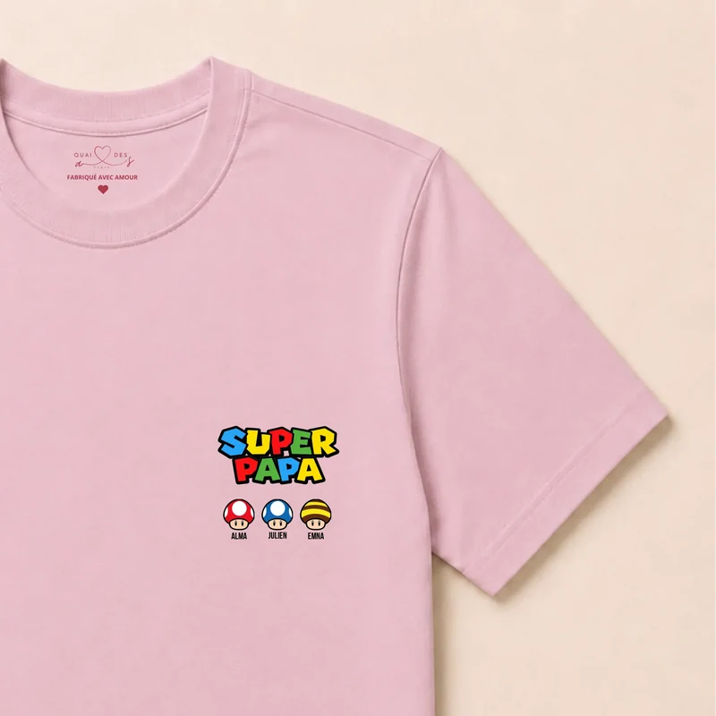 Pull personnalisé papa - super papa
