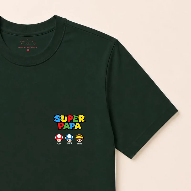 Pull personnalisé papa - super papa