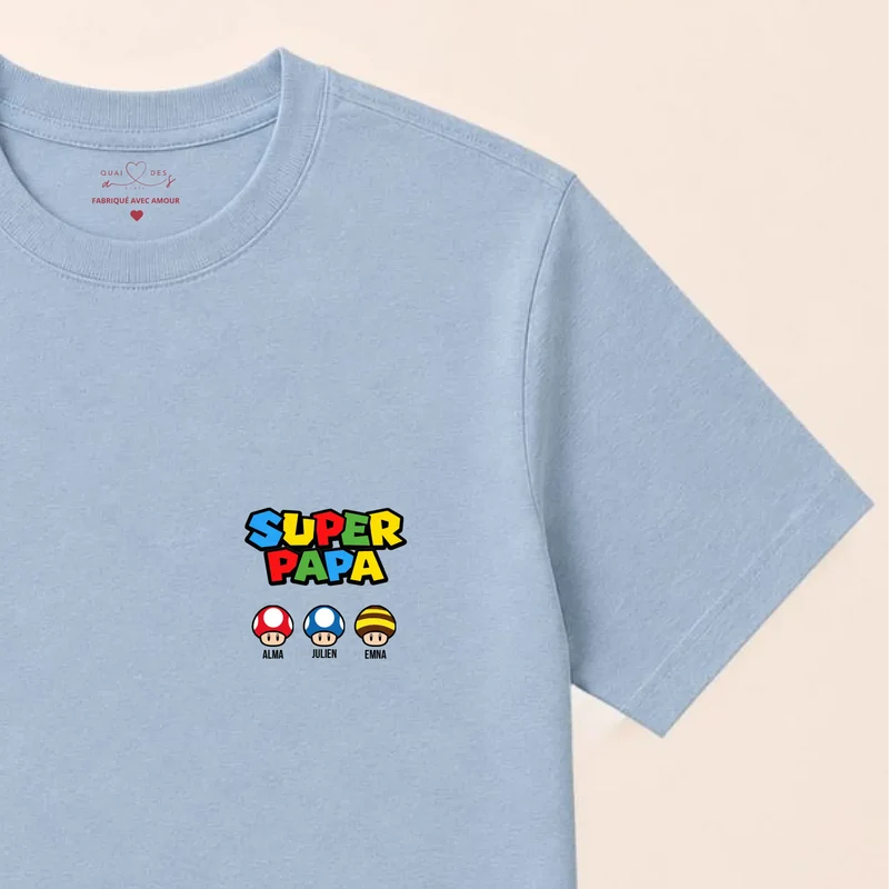 Pull personnalisé papa - super papa