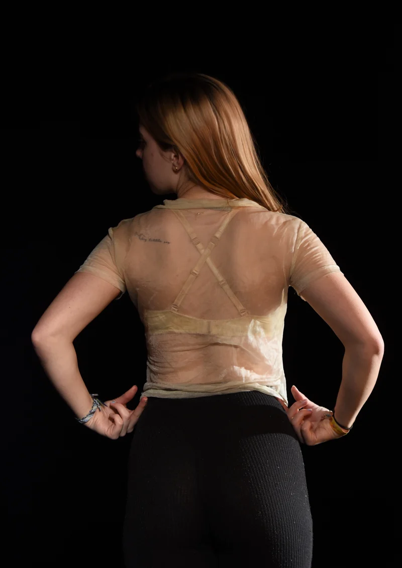 Top - Transparente Bluse - W123