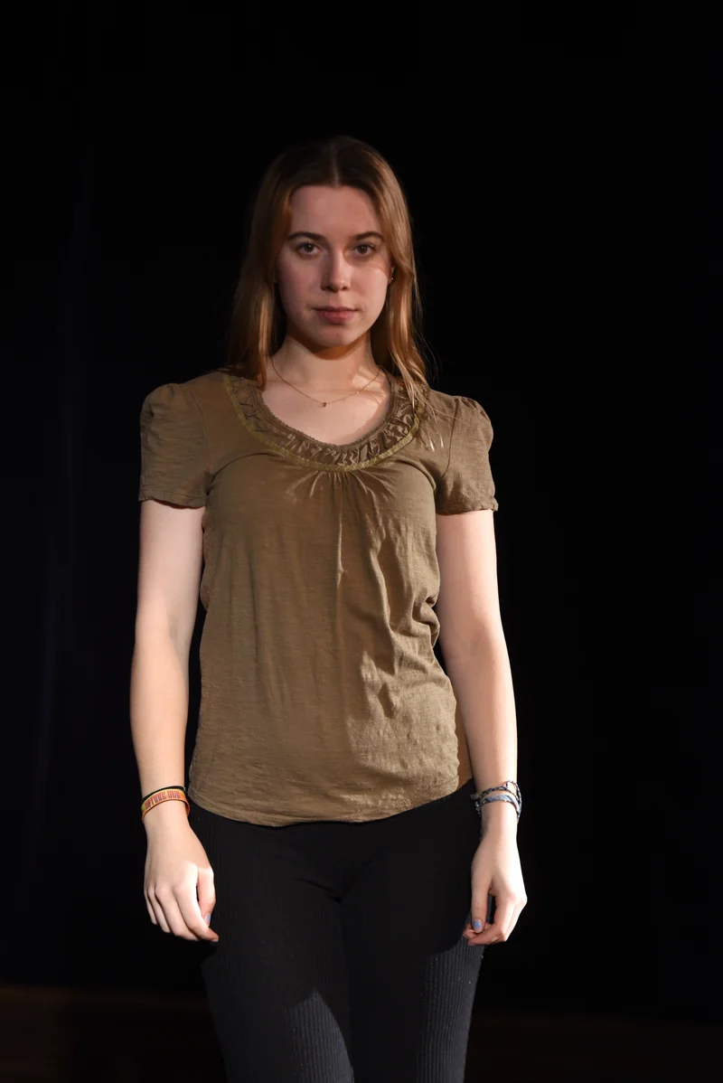 Top - Braunes Shirt - W119