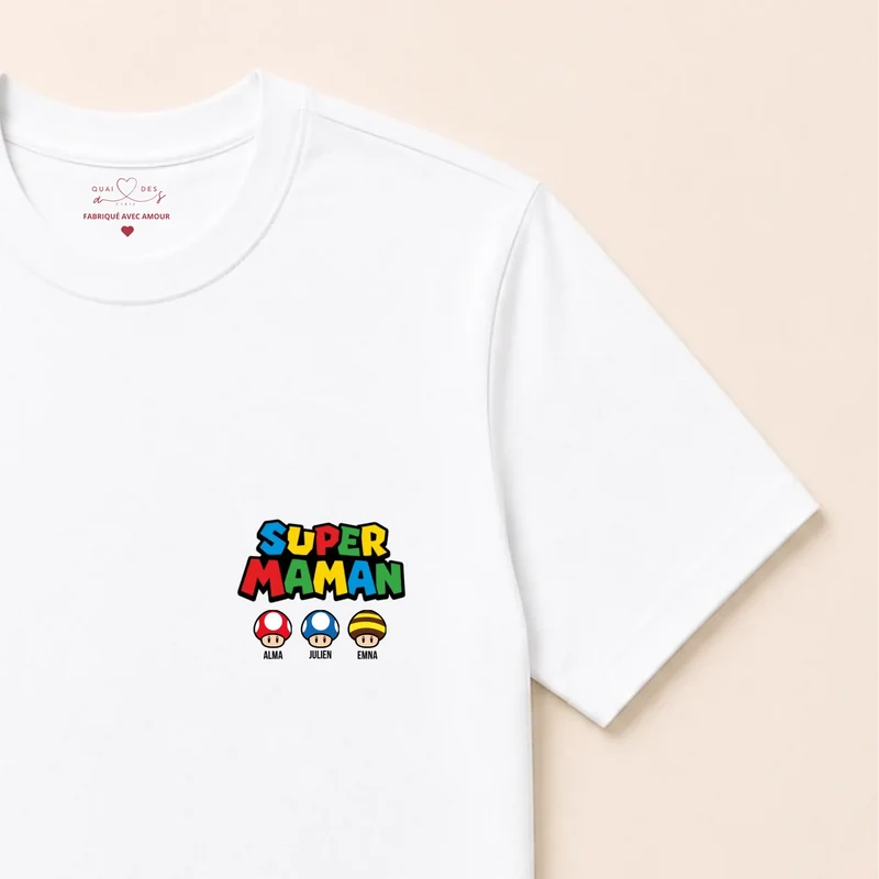 Pull personnalisé maman - super maman