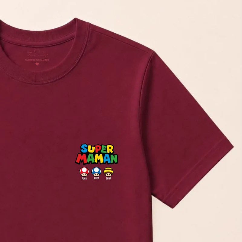Pull personnalisé maman - super maman