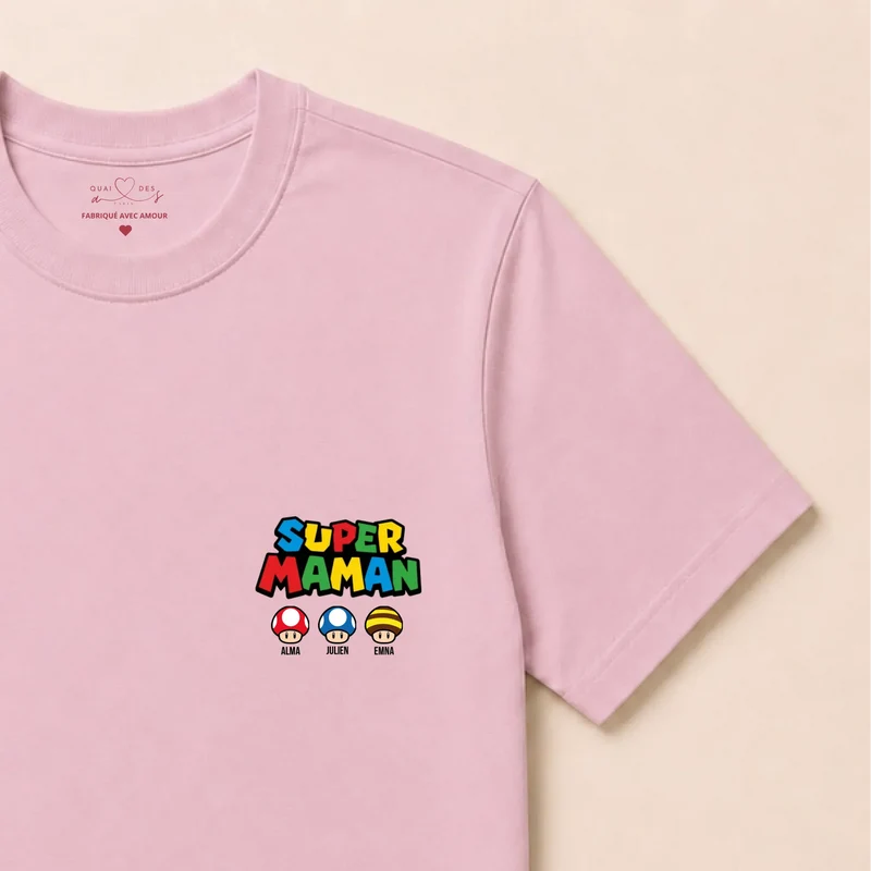 Pull personnalisé maman - super maman