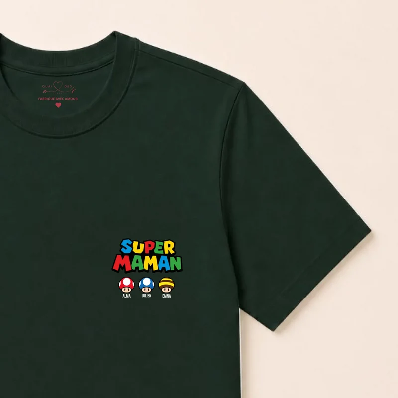 Pull personnalisé maman - super maman