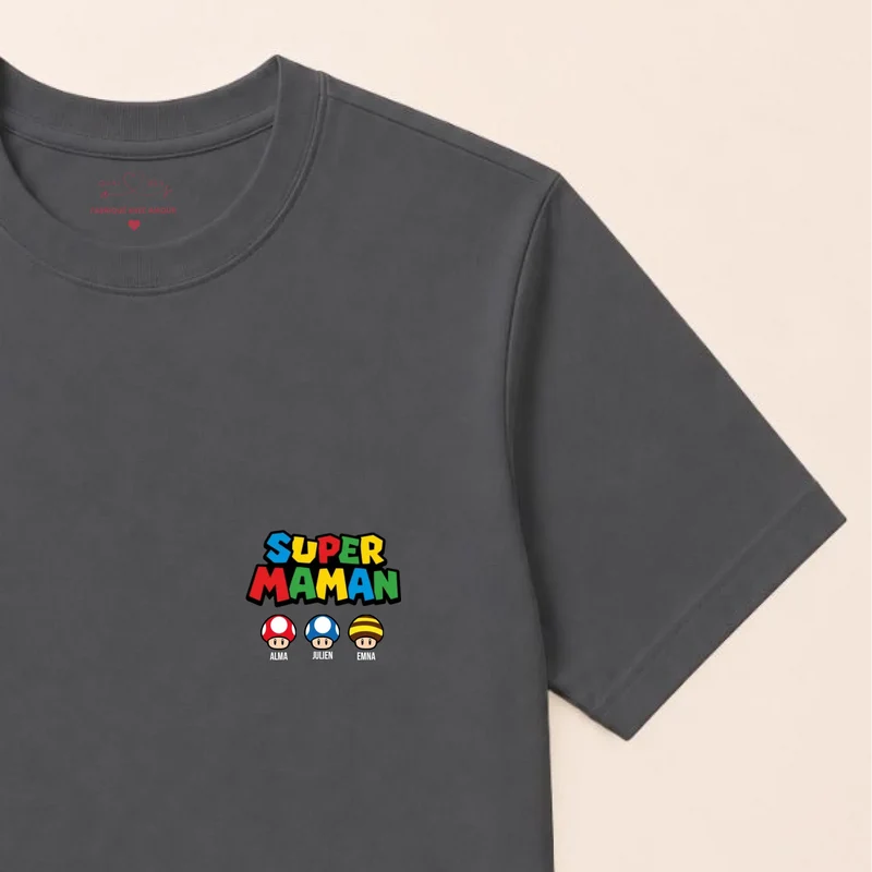 Pull personnalisé maman - super maman