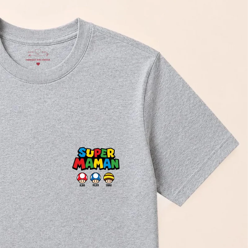 Pull personnalisé maman - super maman