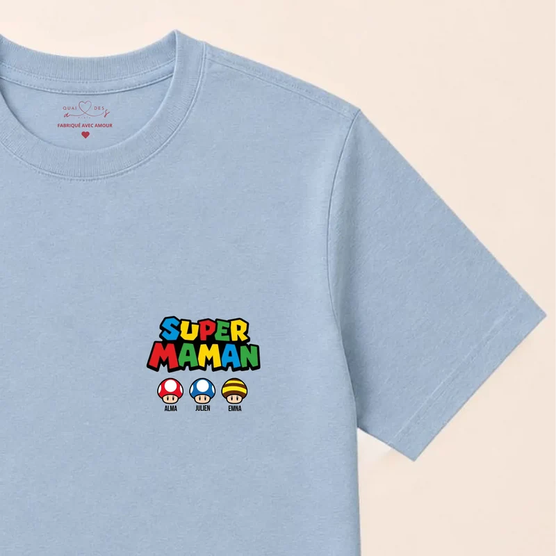 Pull personnalisé maman - super maman