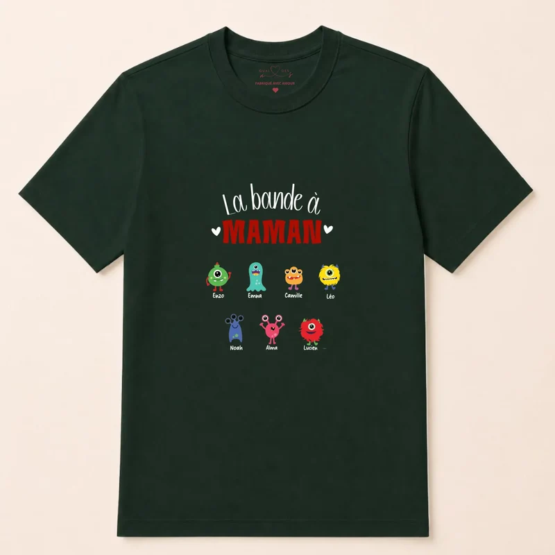 Pull personnalisé jeune maman - la bande à maman