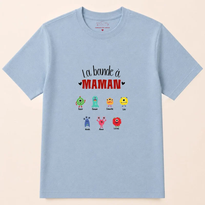 Pull personnalisé jeune maman - la bande à maman