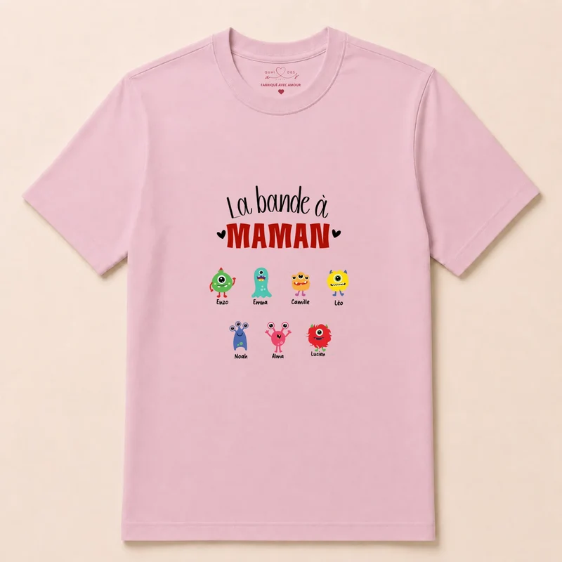 Pull personnalisé jeune maman - la bande à maman