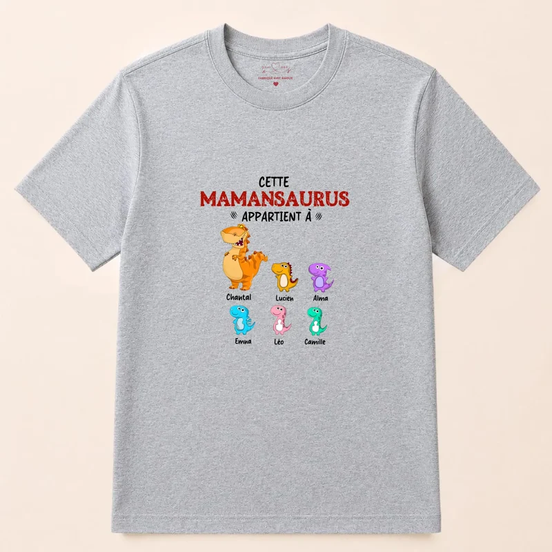 Pull personnalisé maman - mamansaurus