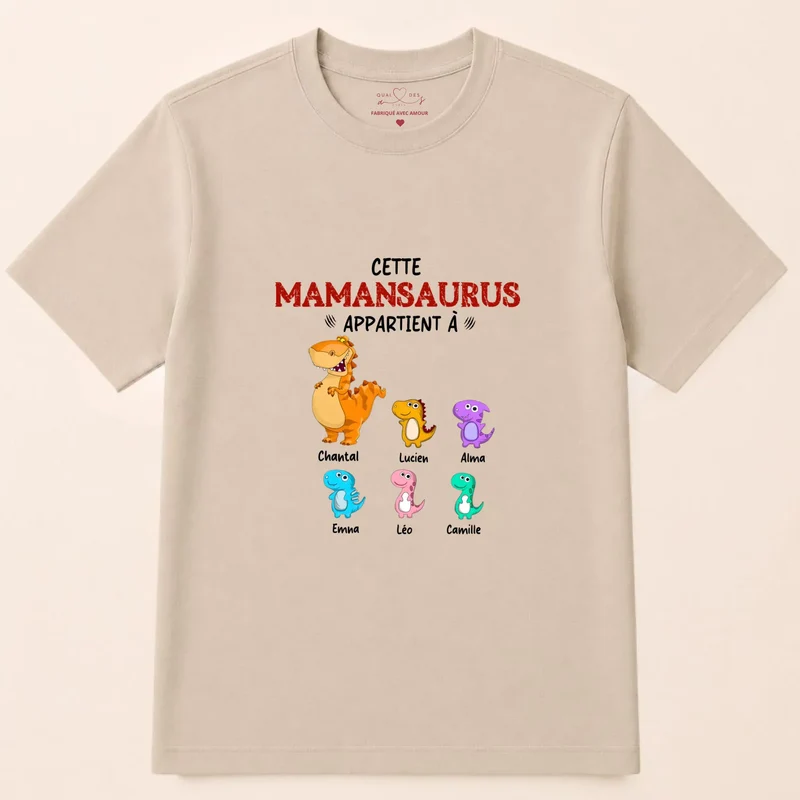 Pull personnalisé maman - mamansaurus