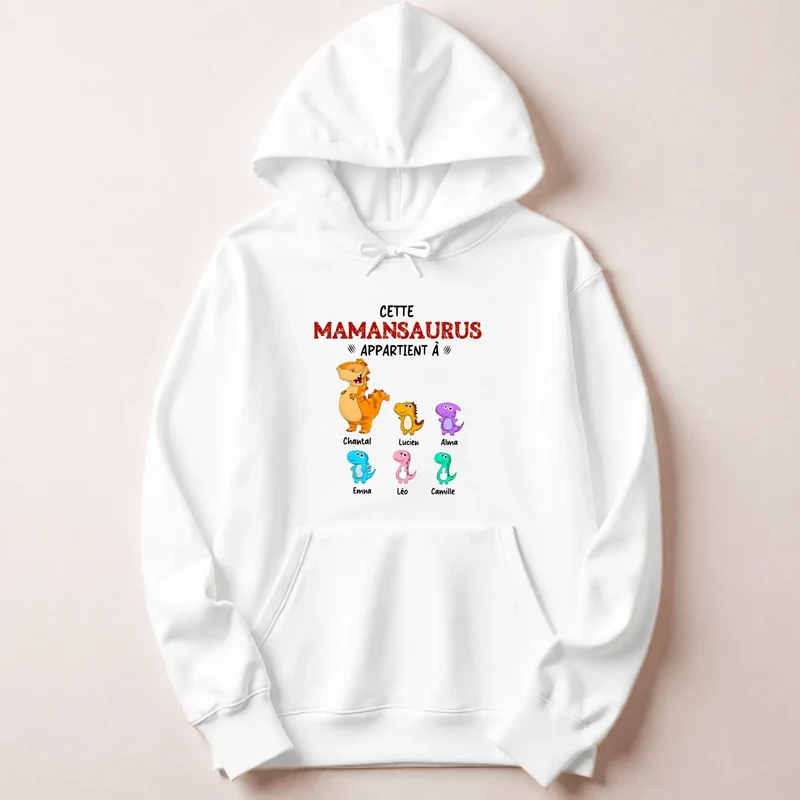Pull personnalisé maman - mamansaurus