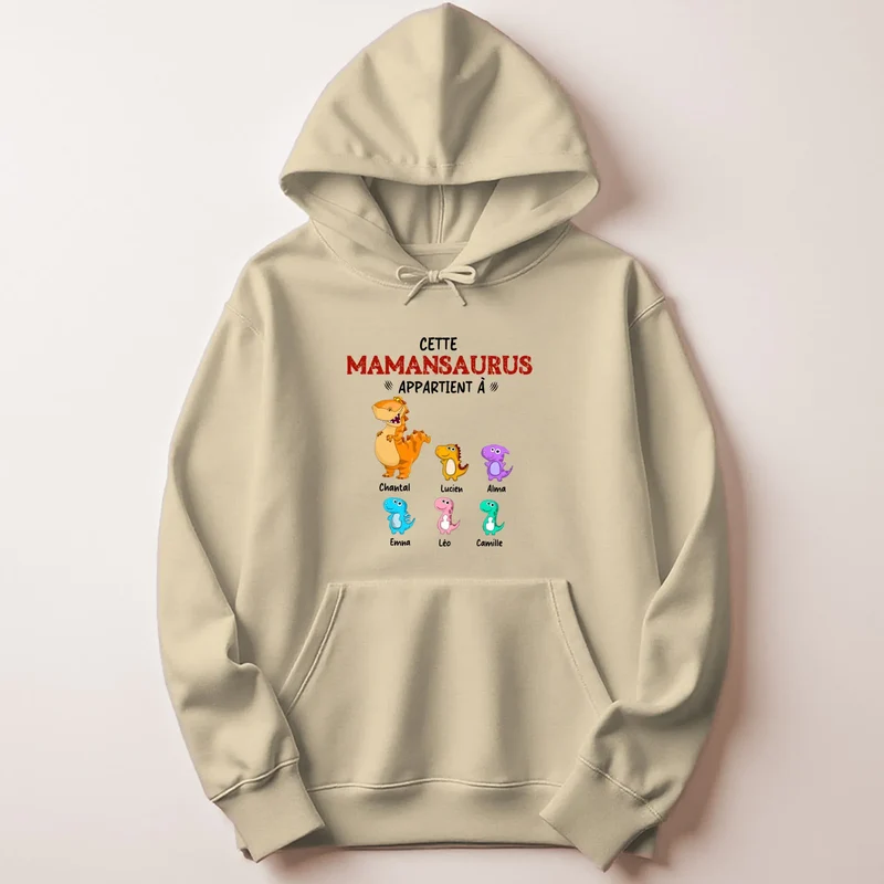 Pull personnalisé maman - mamansaurus