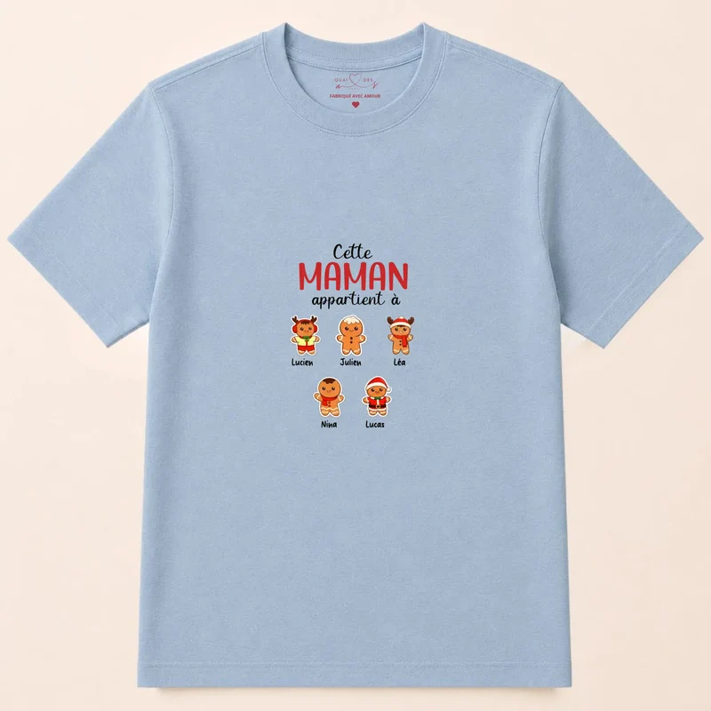 Pull personnalisé maman Noël - cette maman appartient à