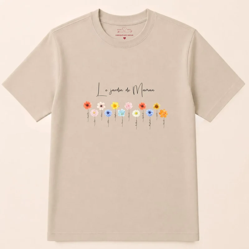 Pull personnalisé maman - le jardin de maman