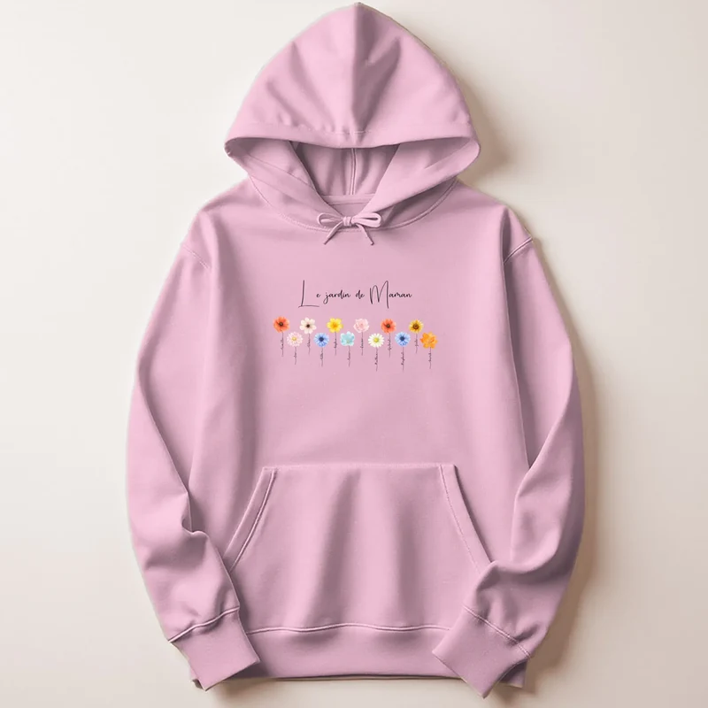Pull personnalisé maman - le jardin de maman