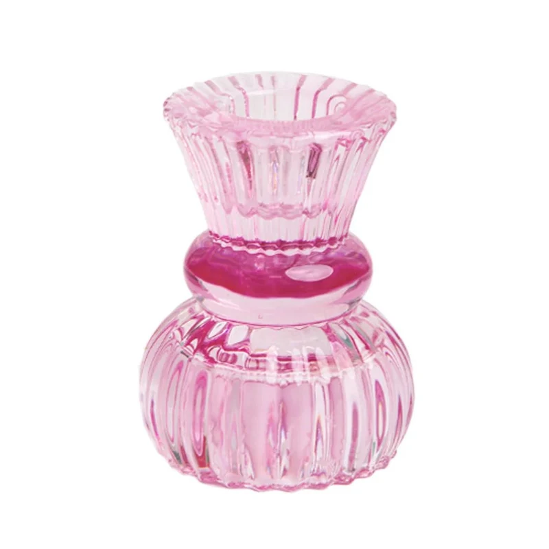 Kerzenständer 2-in-1 Rosa