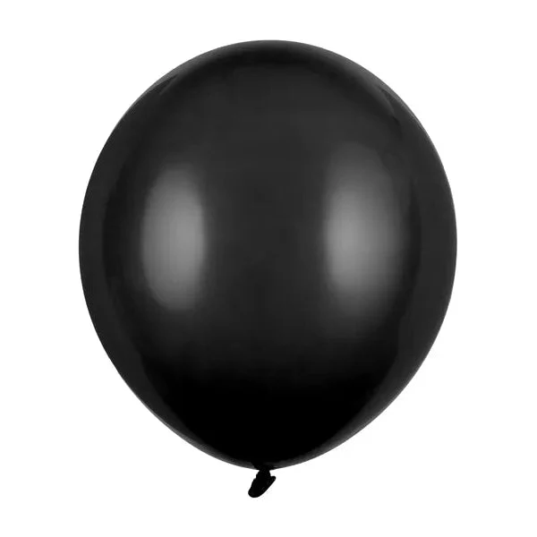 Luftballon Ø 43cm Pastell Schwarz 25 Stk.