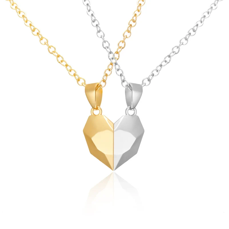 Best Friend Heart Necklace