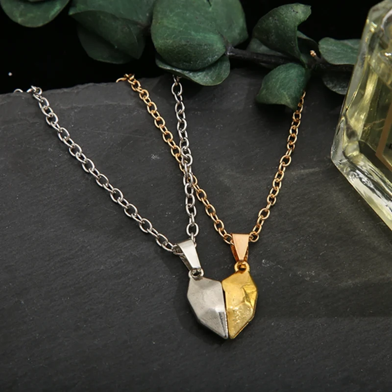 Best Friend Heart Necklace