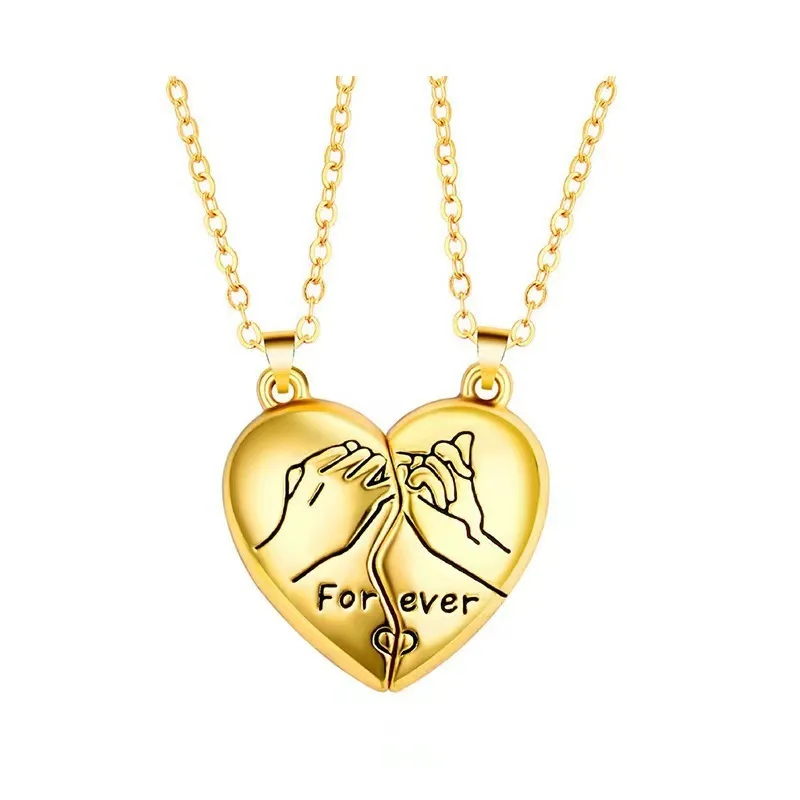 Couple Necklace Gold