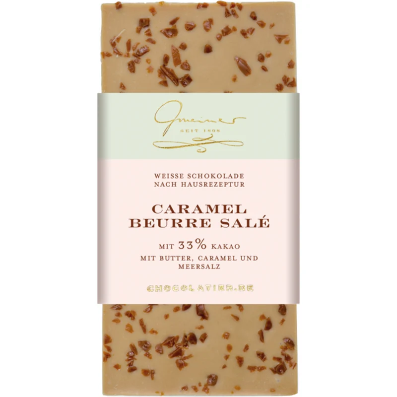 Chocolatier Weiße Schokolade Karamell Meersalz
