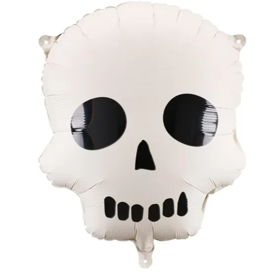 Heliumballon-Geschenk Halloween Totenkopf
