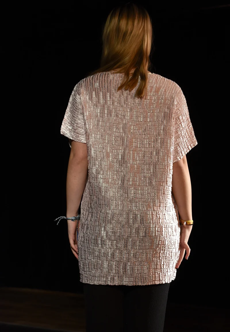 Top - Strukturierte Bluse - W110