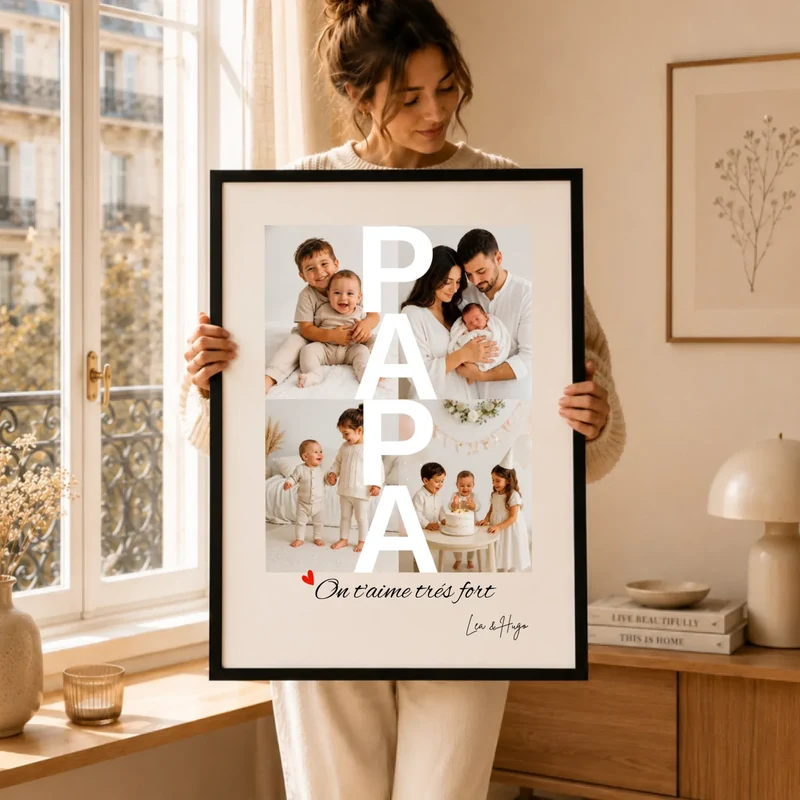 Affiche Personnalisée - Papa Photo