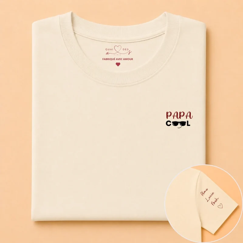 T-Shirt Personnalisé - Papa cool