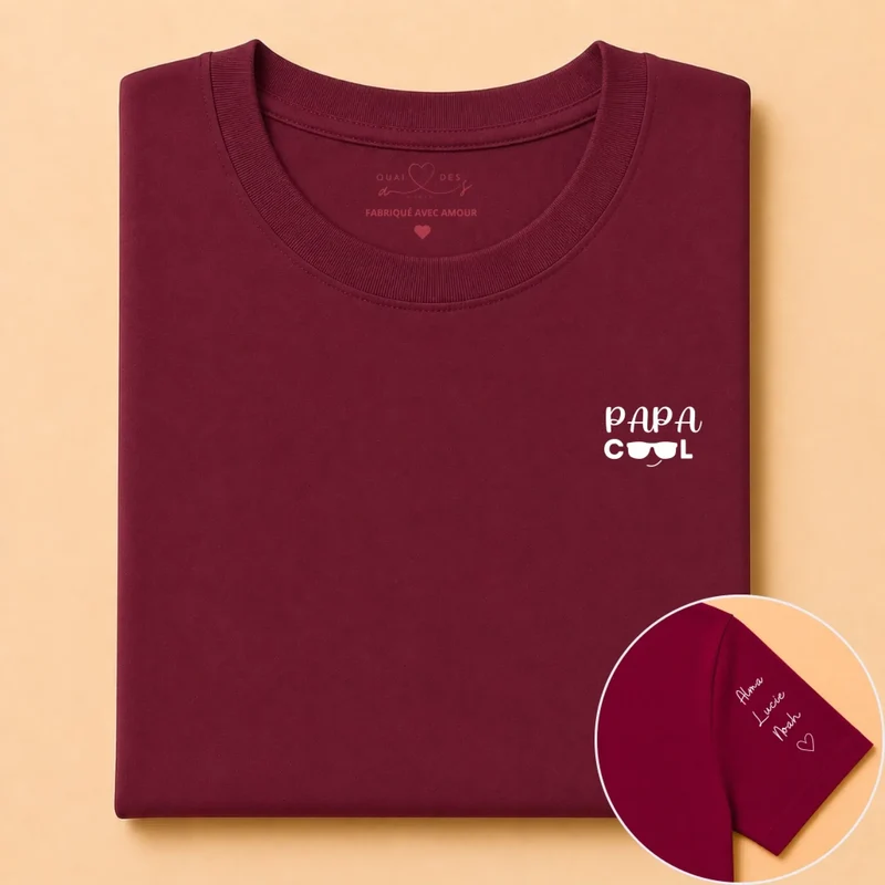 T-Shirt Personnalisé - Papa cool
