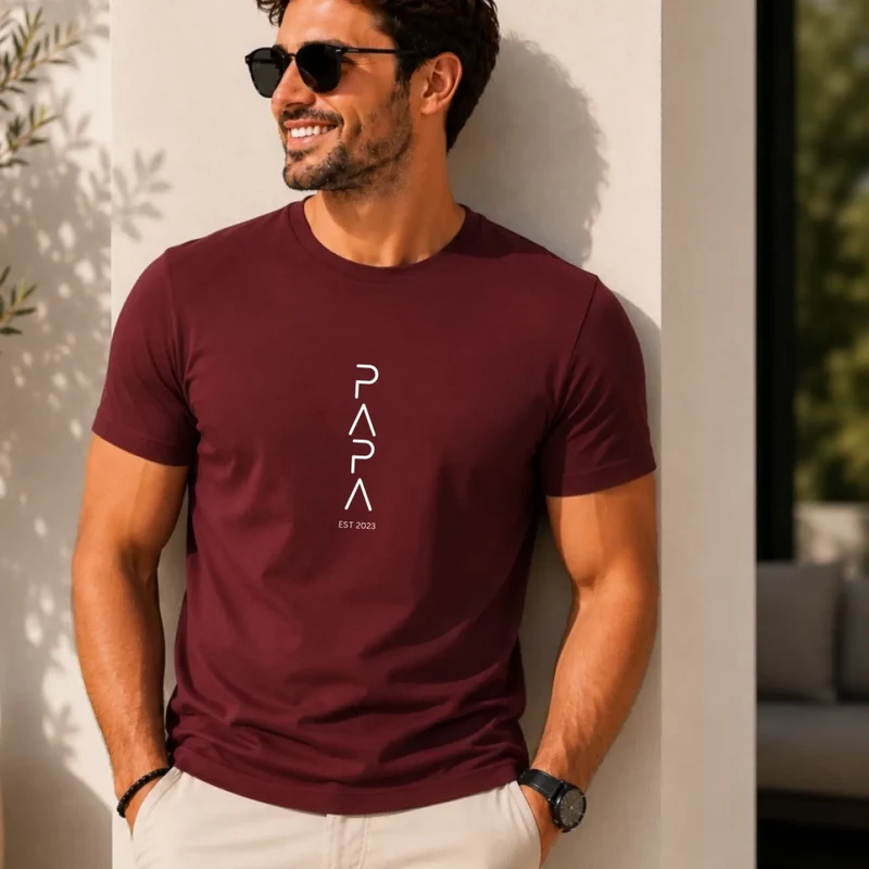 T-shirt personnalisé - Cadeau futur papa