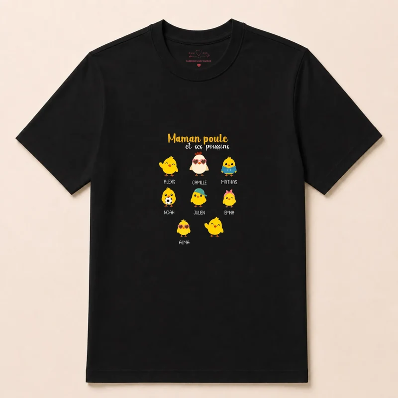 Pull personnalisé maman - maman poule