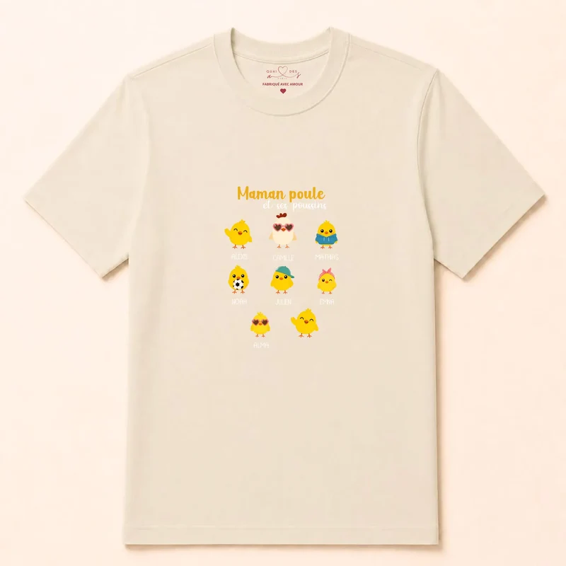 Pull personnalisé maman - maman poule